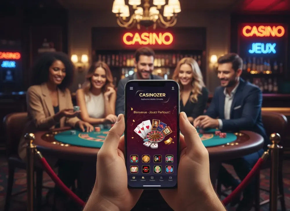 Casinozer application – guide de la version mobile
