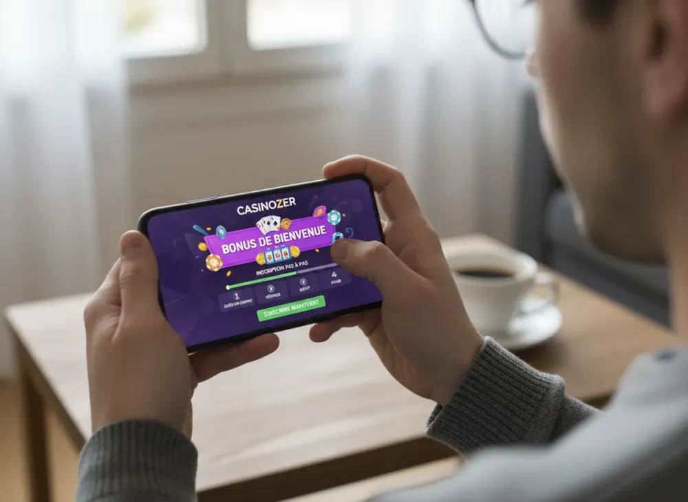 Casinozer inscription pas à pas + bonus de bienvenue